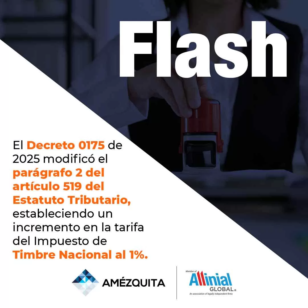 Impuesto De Timbre Nacional 2025: Tarifa Del 1%