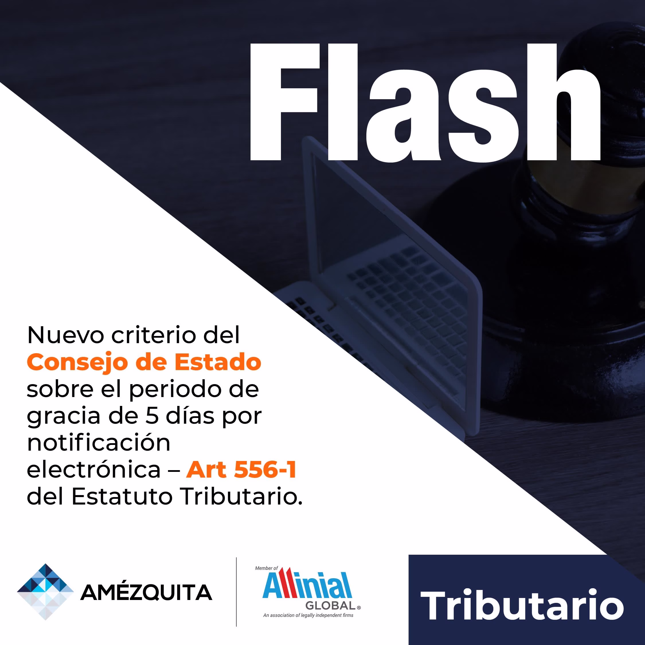 FLASH del Consejo de Estado sobre el periodo de gracia de 5 dias por notificación electronica