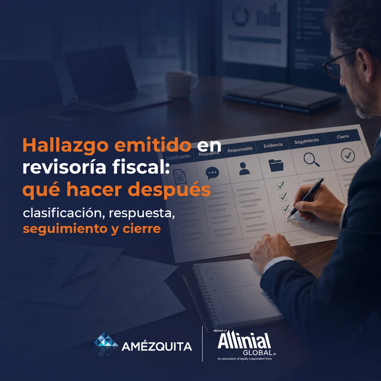 informe de hallazgos y recomendaciones del revisor fiscal