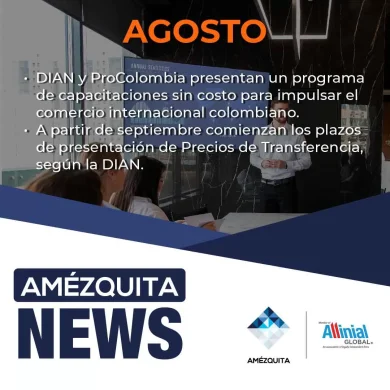 Amézquita News - Boletín normativo agosto 2025