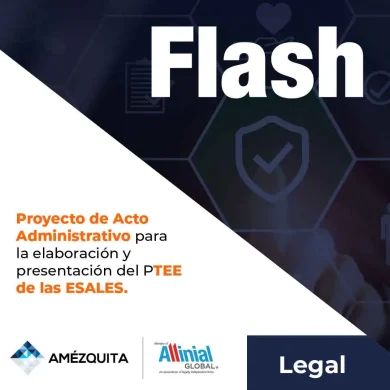 Amézquita flash - Nuevo Proyecto de Acto Administrativo para la elaboración y presentación del PTEE de las ESAL