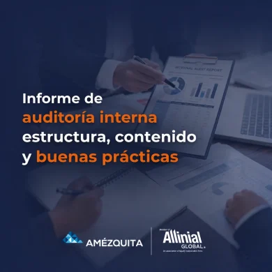 cómo se presenta un informe de auditoría interna