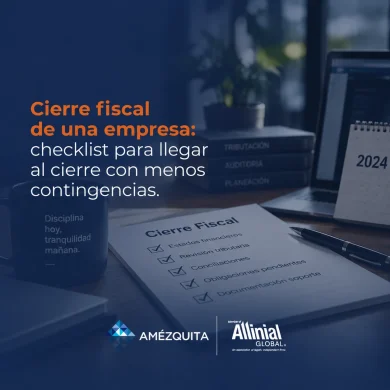 cierre fiscal de una empresa
